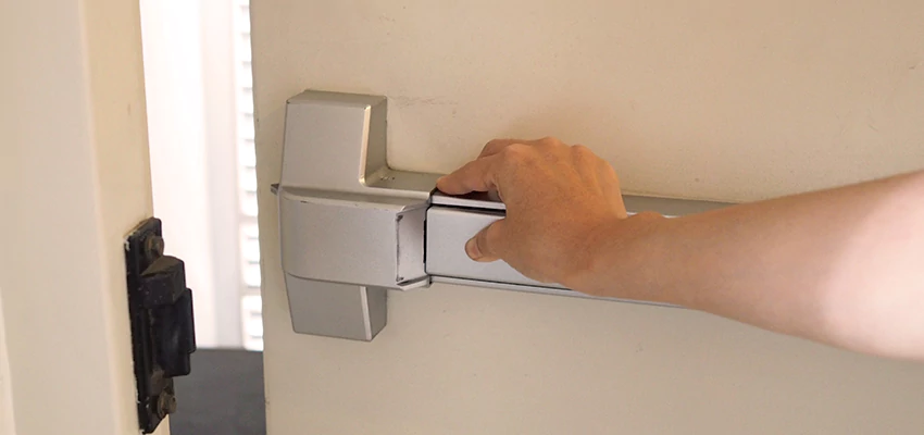 Roller Gate Panic Bar Installation in Palm Springs, California